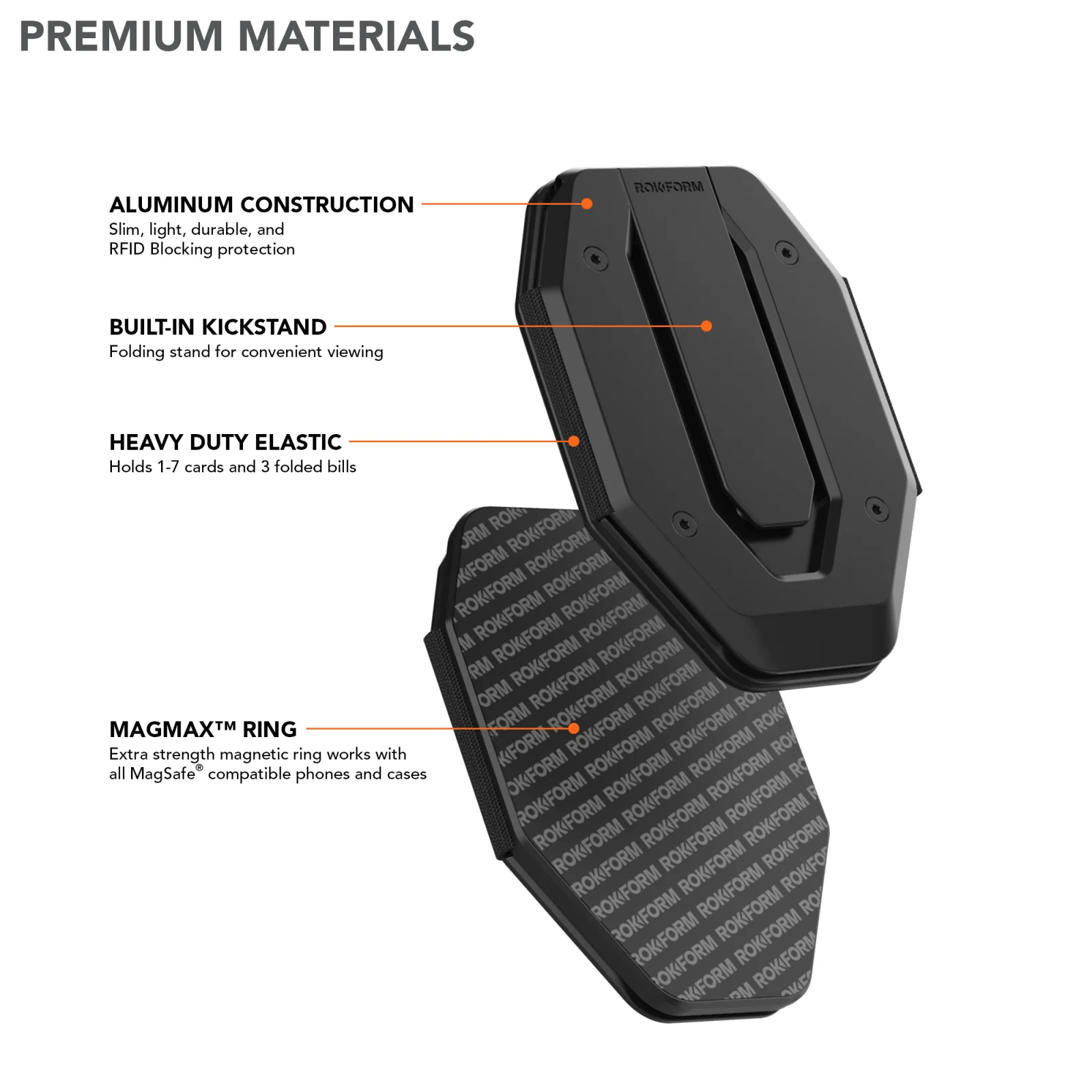 FUZION Magnetic MAGMAX™ Phone Wallet with Stand - Image 5