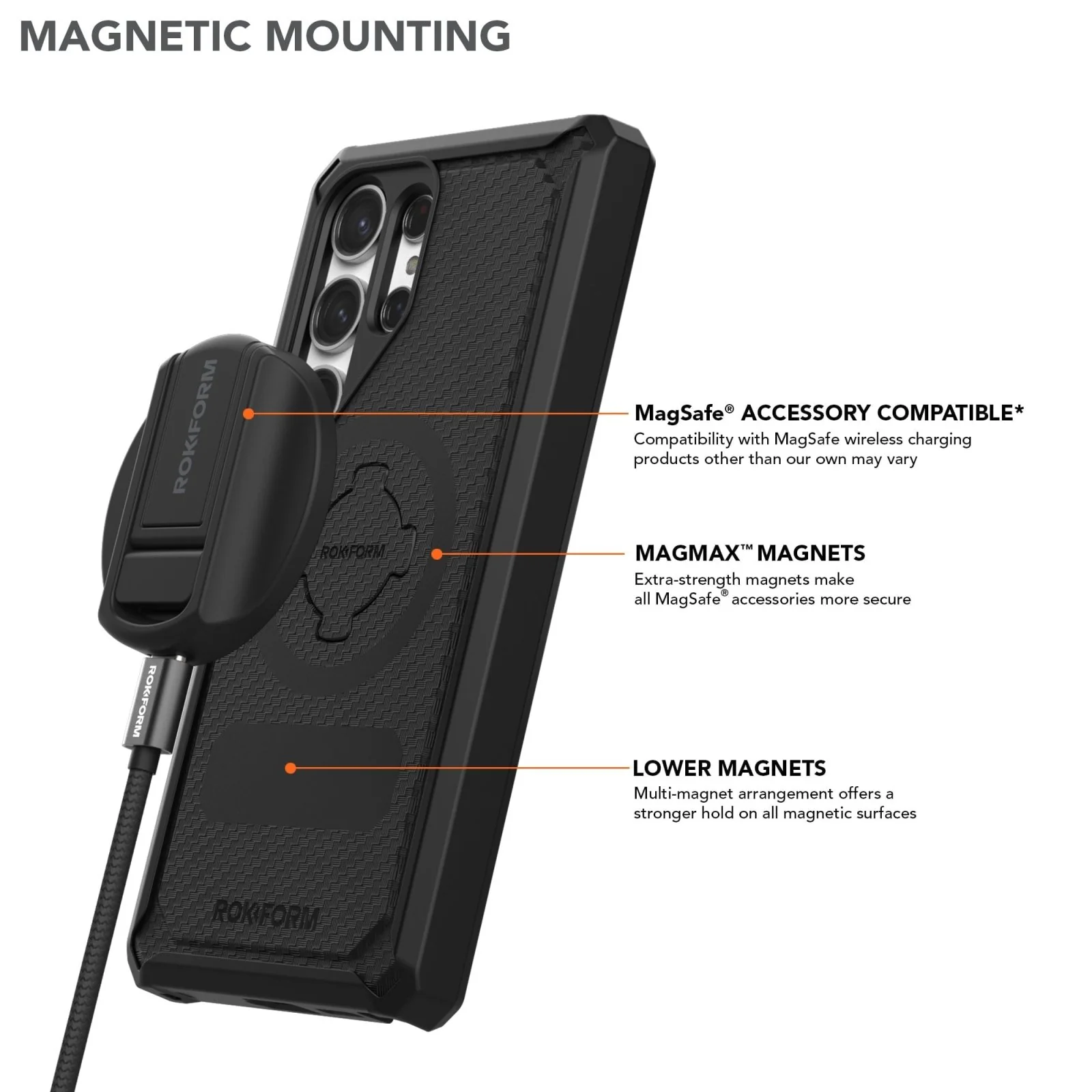 Galaxy S24 ULTRA Magnetic Rugged Case - Image 2