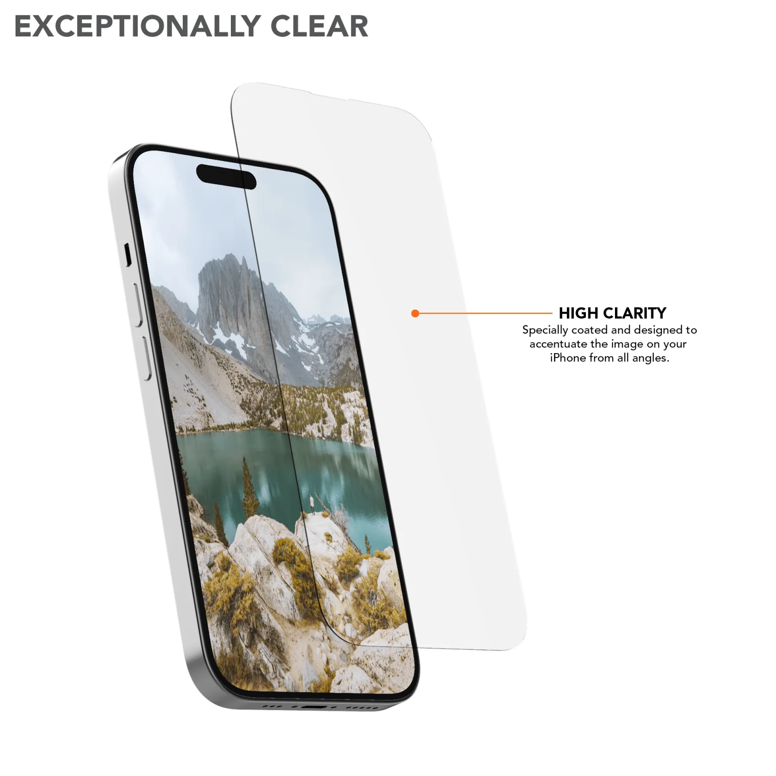 iPhone 14 Pro Max Tempered Glass Screen Protector (2 Pack) - Image 2