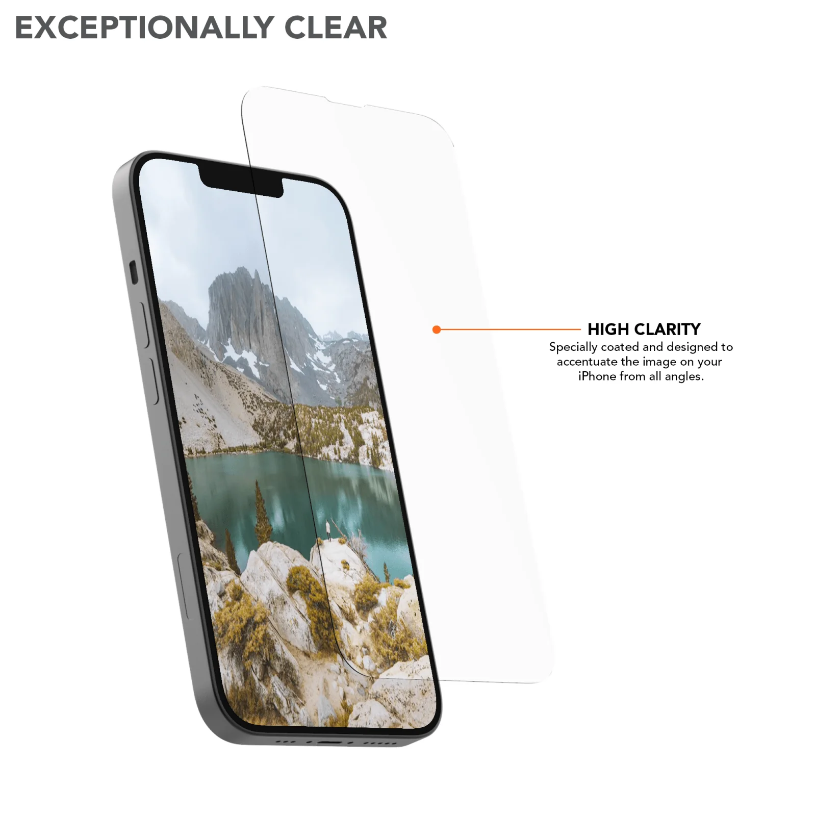 iPhone 15 Plus Tempered Glass Screen Protector (2 Pack) - Image 2