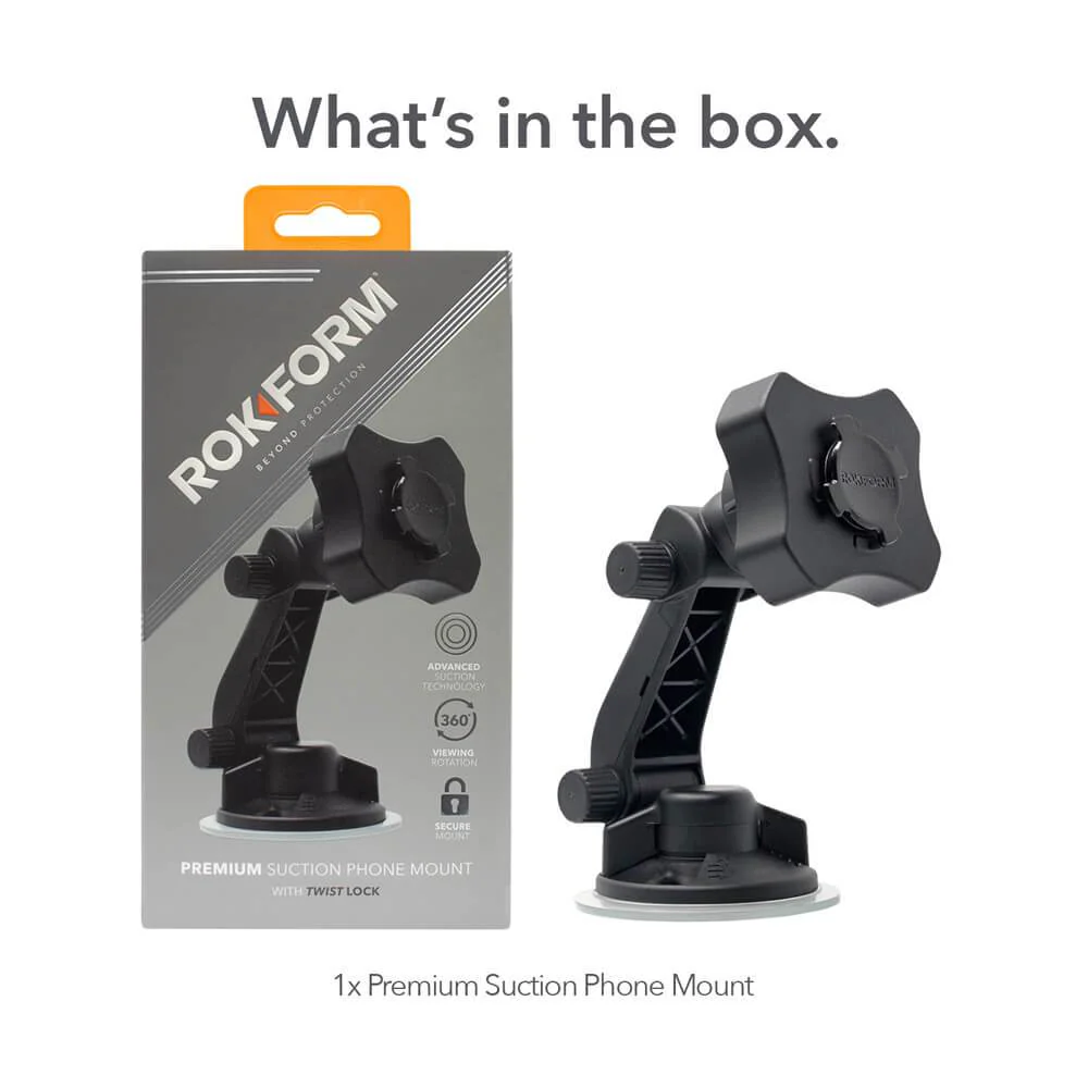 RokLock® Windshield Suction Mount - Image 5